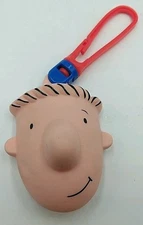 Loose Vintage Doug's First Movie DOUG~KEY CHAIN~ COIN PURSE~1999 McDonald's
