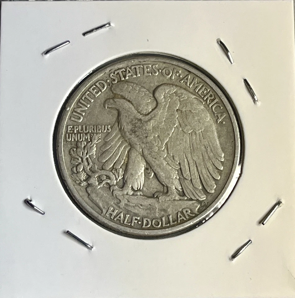 1946 P VF Walking Liberty Nice - Image 2 of 2