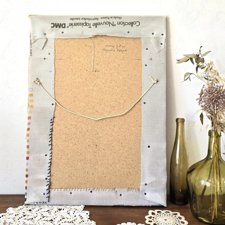 Tapisserie vintage DMC – Collection Nouvelle Tapisserie – arbre & oiseaux - 70's - Photo 2/4