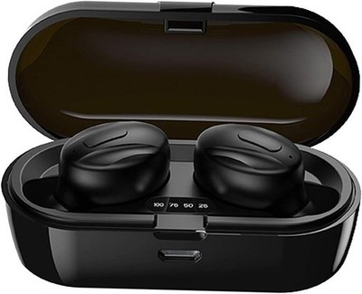 XG 13 Wireless Bluetooth 5.0 Ohrhörer HiFi Stereo Touch Control Kopfhörer Schwarz