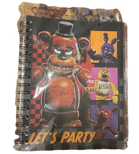 Five Nights At Freddy's: Special Delivery "Let's Party" 6-Tab Spiral Notebook