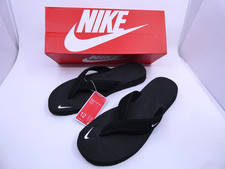 Nike Womens Celso Girl Thong Black Slides Fli...