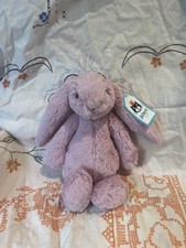 BNWT rare and retired Jellycat Small Little Bashful Tulip Pink Bunny Soft Toy