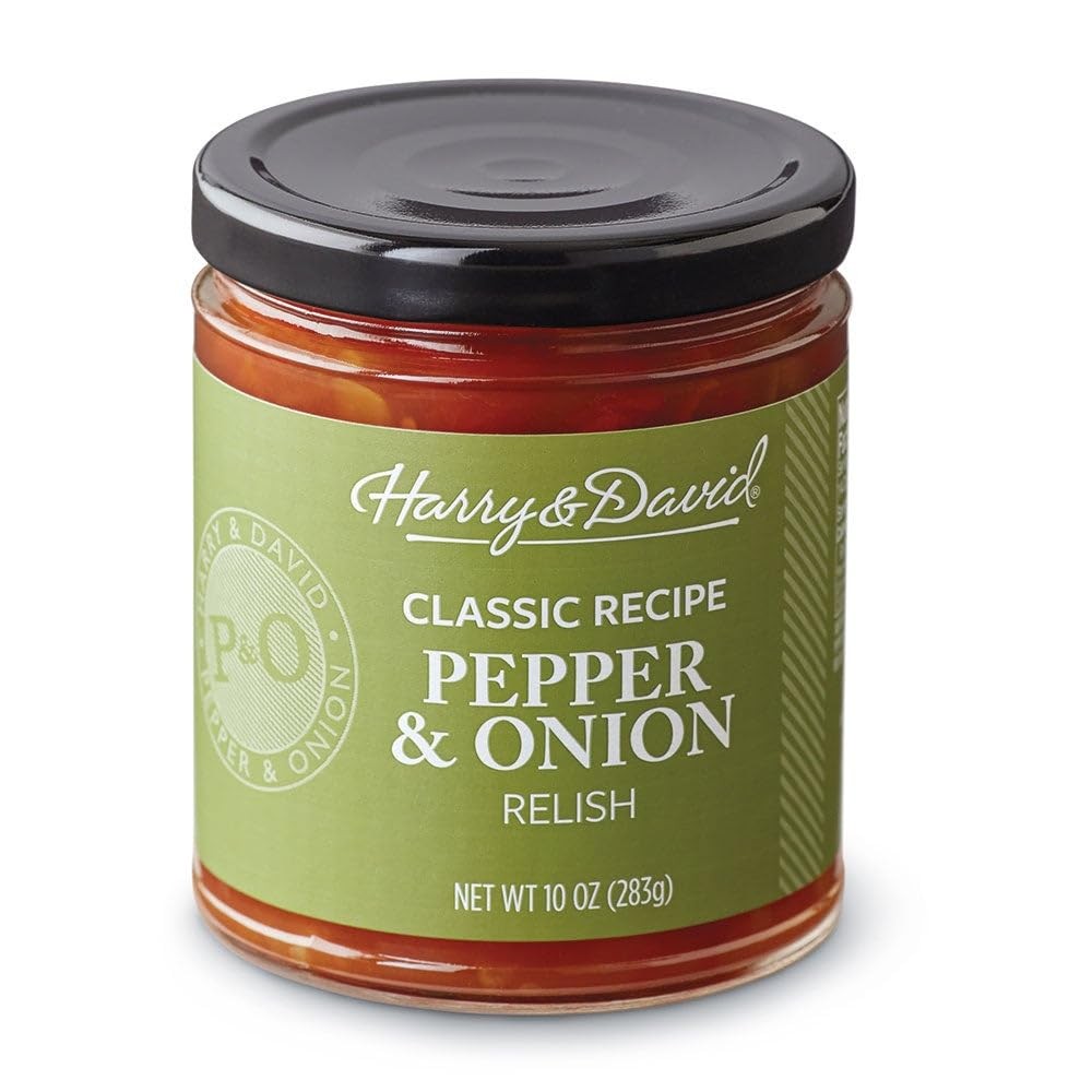 Harry & David Classic Recipe Pepper & Onion Relish (10 10 Ounce (Pack of 1) 