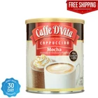 Caffe D'Vita Premium Instant Mocha Cappuccino, 16 oz Canister