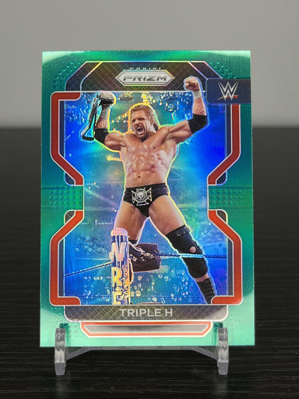 Triple H 2022 Panini Prizm WWE Debut #194 Green Prizm