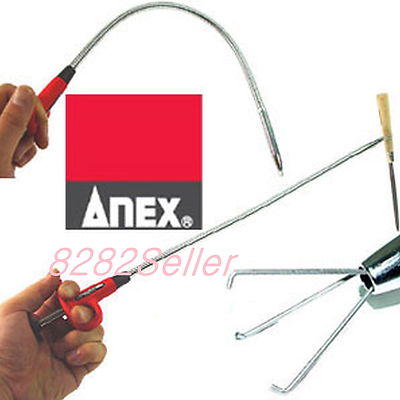 ANEX NO.403 500mm Pickup Tool,Bend freely,Precise parts with 3 claws,small screw