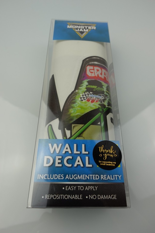 Paw Patrol and Monster Jam Wall Decal Decor Peel Stick Repositionable