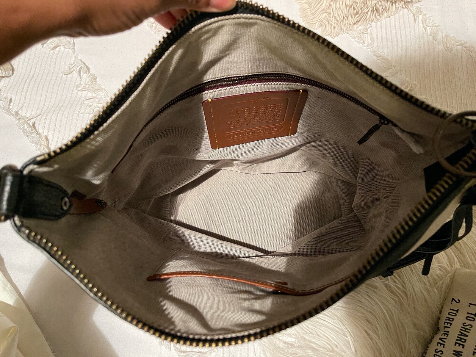 Coach Patchwork Duffle Bucketbag, 100% Genuine Le… - image 6