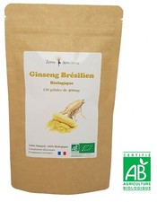 Ginseng Brésilien BIO - 120 gélules de 400 mg - Pfaffia, Relaxant, Surmenage