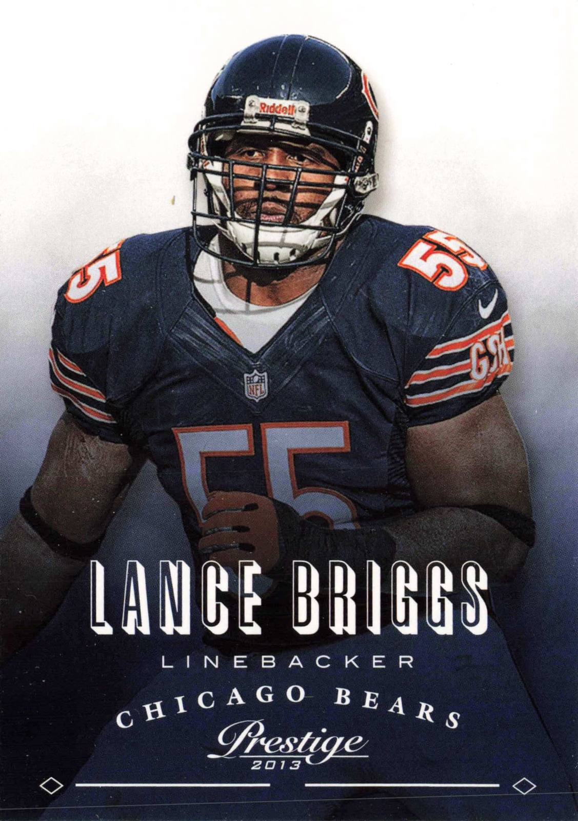 Lance Briggs 2013 Panini Prestige #38 Chicago Bears