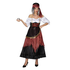 Partyholic Woman's Buccanner Pirate Costume - Large 12-14 