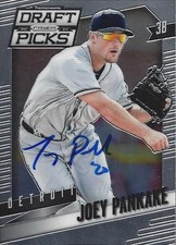 Joey Pankake Detroit Tigers 2014 Panini Prizm Draft Signed Card