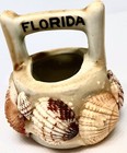 Six pieces of small and miniature vintage shell art — photo 4