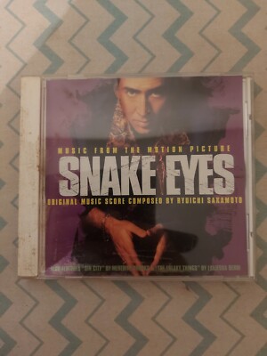 CD RYUICHI SAKAMOTO (Composer) Spiel auf Zeit - Snake Eyes ORIGINAL SOUNDTRACK