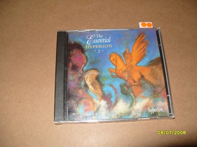 The Essential Hyperion, Vol. 2 Various (2000) 2 cd New & Sealed. (L.S.)