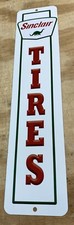 Sinclair Gas Oil Station Tires Aluminum Metal Sign Dino Dinosaur 4x18