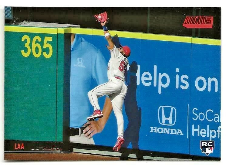 2021 Topps Stadium Club Jo Adell #231 Red Foil ROOKIE - Angels