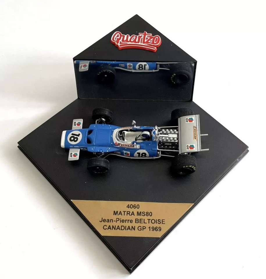 Quartzo 4060 Matra MS80 JeanPierre Beltoise Canadian GP 1969 1/43