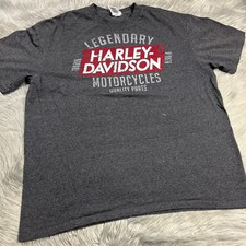 2014 Harley Davidson Heathered Dark Gray Lynnwood WA Shirt XL