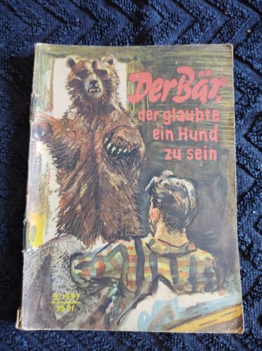 Kleine Jugendreihe DDR Romanheft #5/1957 Der Bär, der glaubte ein Hund zu sein - Photo 1/3