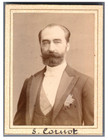 France, Sadi Carnot Vintage albumen print. Sadi Carnot, né le 11 août 1837 à L