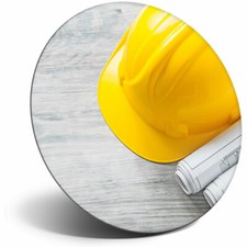 Awesome Fridge Magnet - Construction Hard Hat Builder Trade Cool Gift #14637