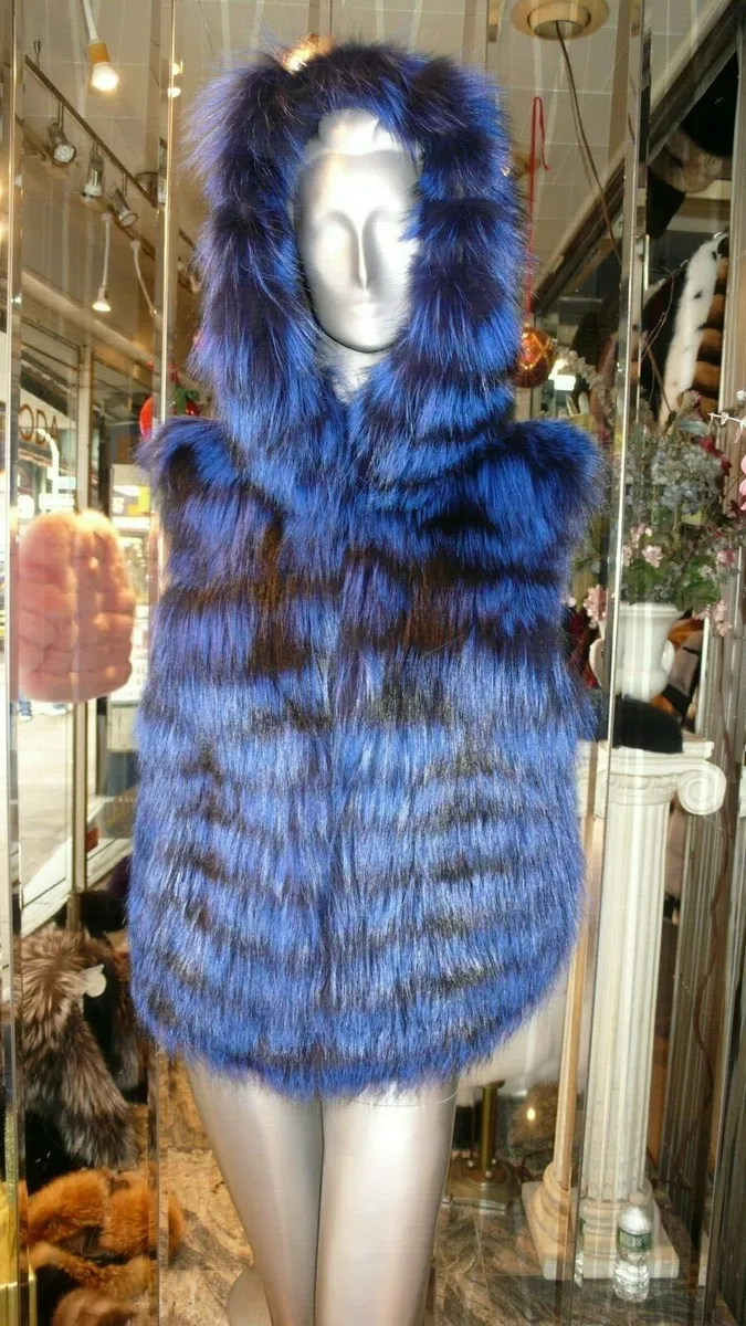 Fur hotsell vest sale