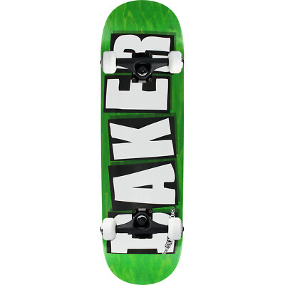 BAKER グリーン スケートボード Baker Skateboard Assembly Brand Logo Veneers B2 Green 8.25