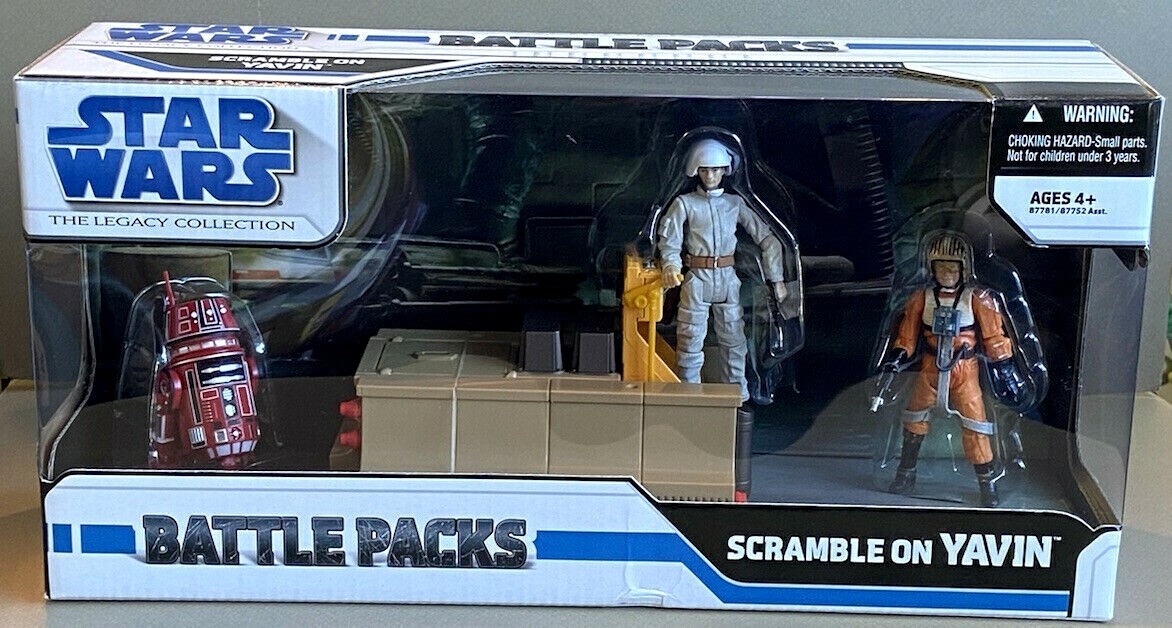 Star Wars SCRAMBLE ON YAVIN Legacy Collection TLC Battle Packs R5-K6/Gavin Dreis