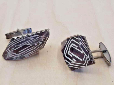 Original Soviet cufflinks of the USSR vintage of the 1960s