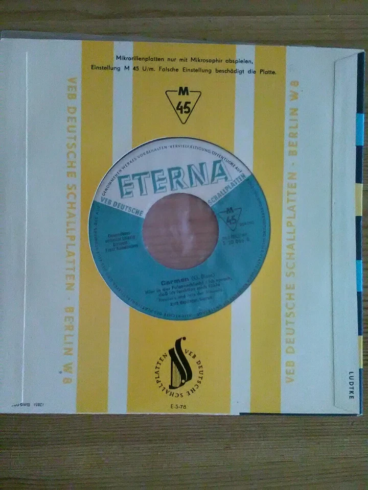 Komische Oper Berlin Schallplatte Carmen - Bild 3 von 4