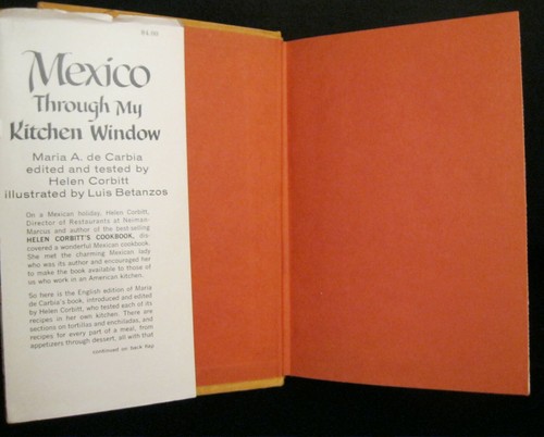MEXICO THROUGH MY KITCHEN WINDOW HB/DJ FIRST PRINTING 1961 MARIA A. de CARBIA - Picture 3 of 8