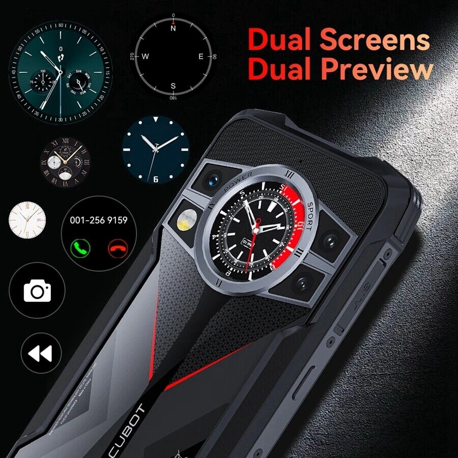 Cubot KingKong 9 Rugged Phone 100MP Helio G99 120Hz 24GB RAM+256GB ROM  10600mAh