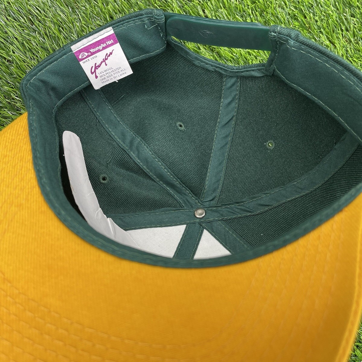 RARE NEW Vintage 90s BLANK by YOUNGAN HEADWEAR Snapback Hat SRI 