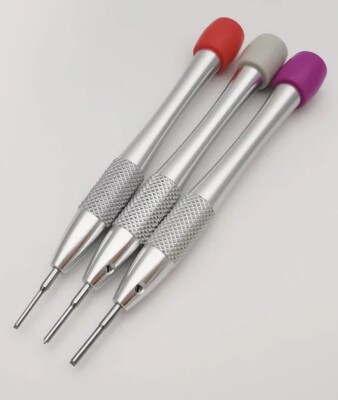 3PC T Blade Cut Out Watch Repair Screwdriver 1.6/1.4/1.2mm For H. Moser Movement