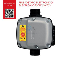 FLUSSOSTATO ELETTRONICO SPIN PER IRRIGAZIONE E PRESSURIZZAZIONE IP65 1'' M 10BAR