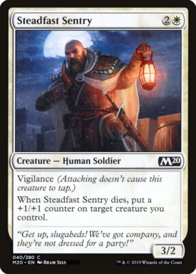 Steadfast Sentry [Core Set 2020] Magic MTG MINT