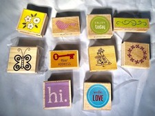 Lot of 85 New Rubber Stamps Clear Scrapbooking Scrapbook Happy Mail Paper Crafts