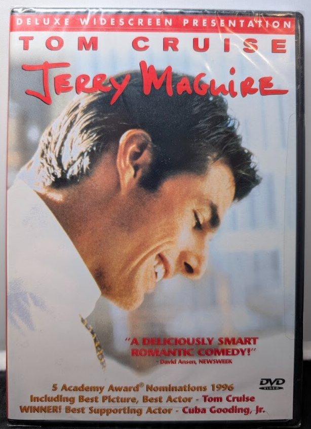 Jerry Maguire DVD 1996 New Sealed Tom Cruise Cuba Gooding Jr