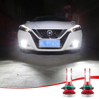 Xotic Tech 9006 HB4 DRL Fog Light Bulbs LED Driving Lamp High Power White 6000K