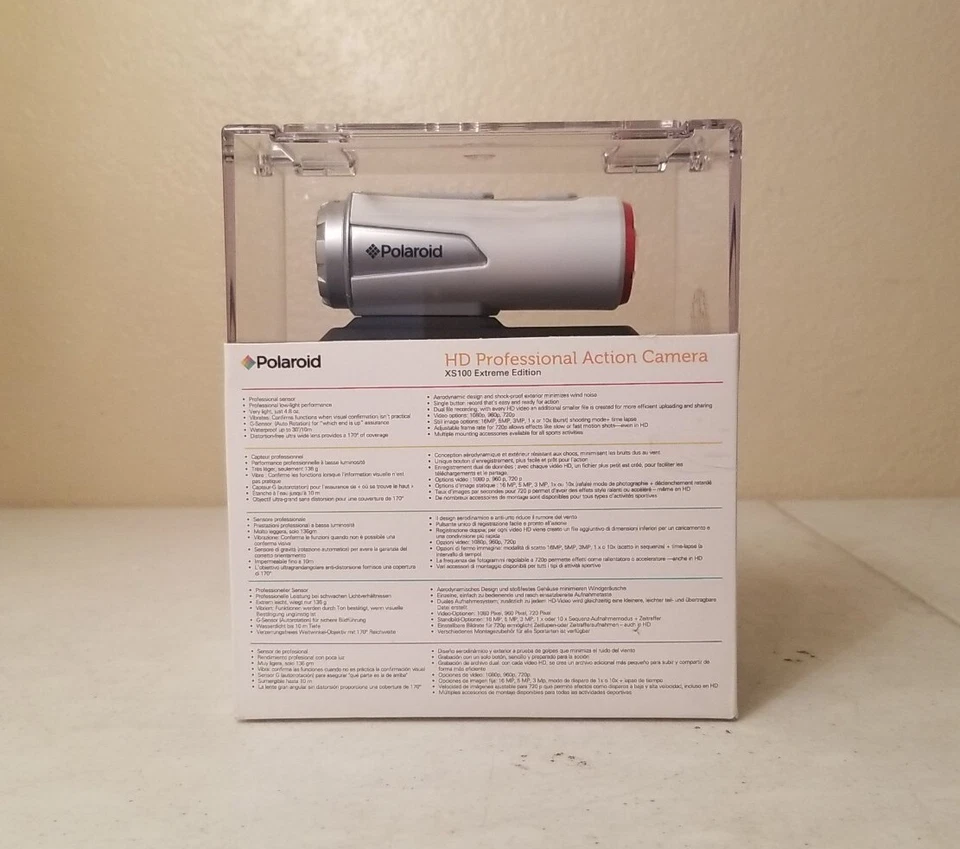 New Polaroid Xs100i HD Professional Action Camera Extreme Edition 2012 - Image 3 of 4