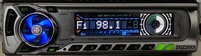 Retro Kenwood KDC-6021Y System Q Auto CD DAB RDS Radio Player / getestet