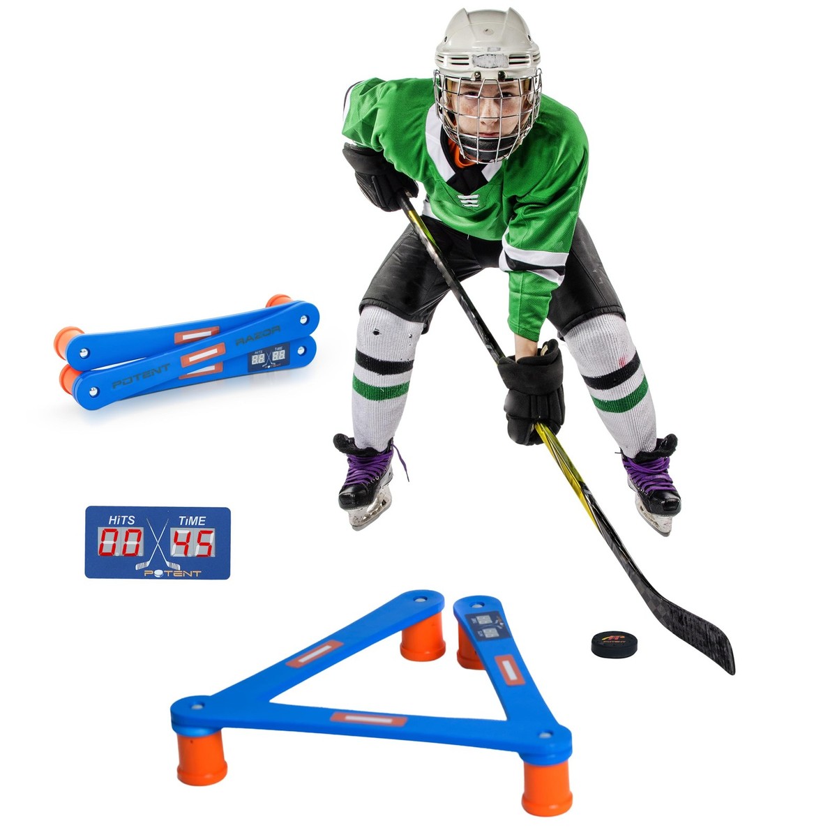 Hockey Stick Handling Trainer Potent Hockey Next-Gen Robotic