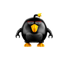 Lego Angry Birds Bomb Minifigure 75825 Piggy Pirate Ship New Retired RARE