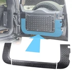 Chequer Plate Rear Door Tailgate Cover for Land Rover Defender L663 protection