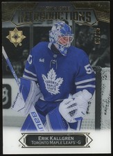 2022 Ultimate Erik Kallgren Introductions Black /25 #UI-49 Maple Leafs