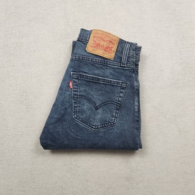 Levi's 511 Herren Jeans Hose W29 L30 Denim Blau Slim Fit Straight Gerade Stretch