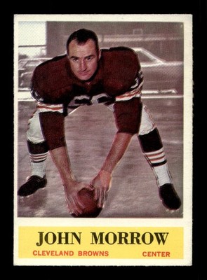 1964 Philadelphia #37 John Morrow Browns EX+ *5u