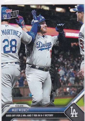 2023 Topps Now 94 Max Muncy